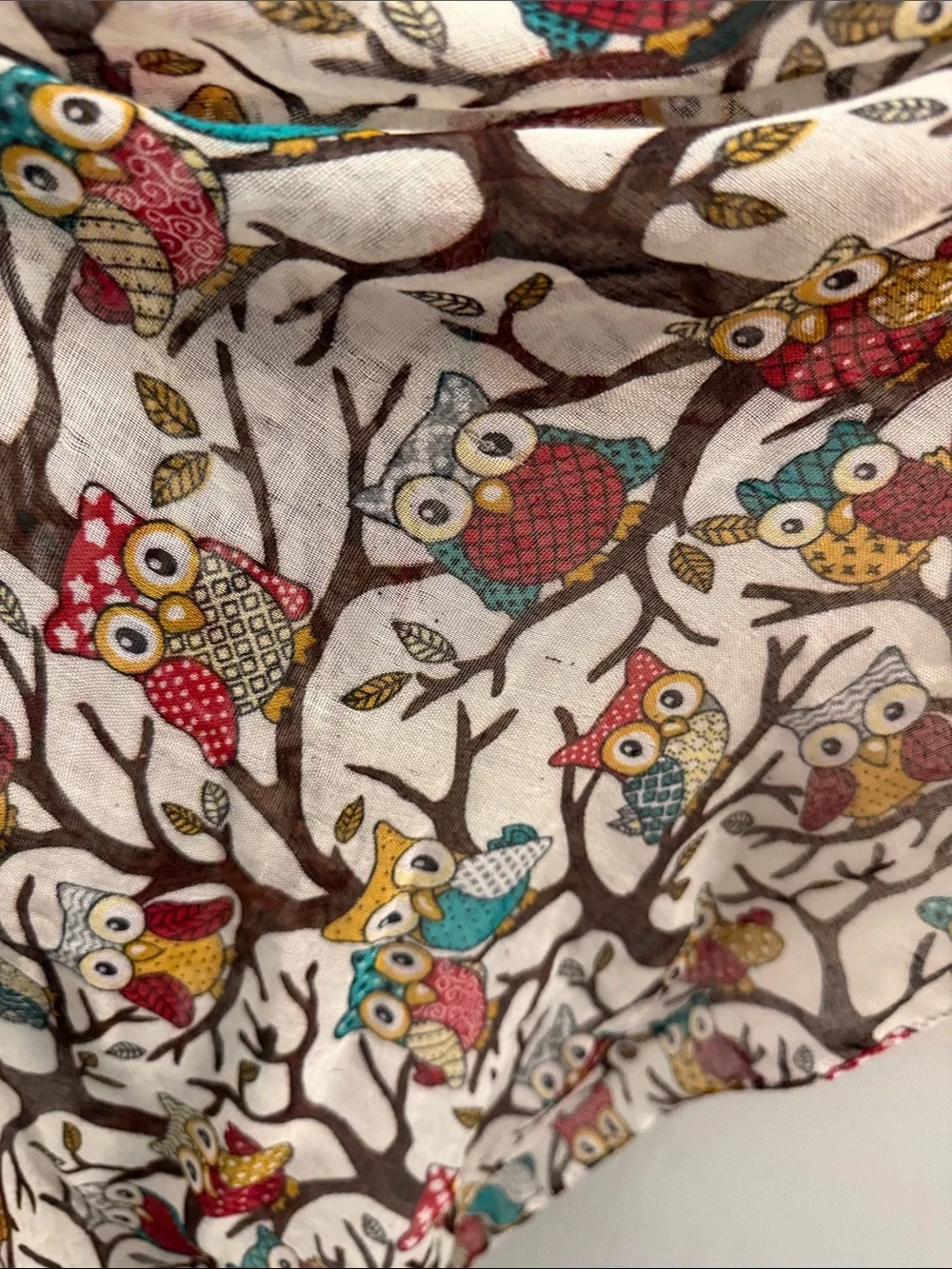 Like New! Owl Infinity Scarf